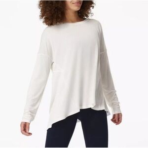 NWOT - Sweaty Betty London White Long Sleeve - size S